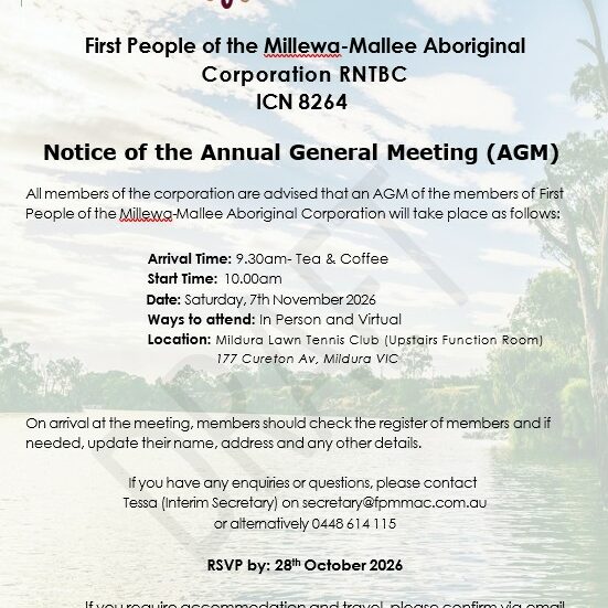 Notice of AGM 7 November 2026